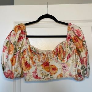 For Love and Lemons Crop Top